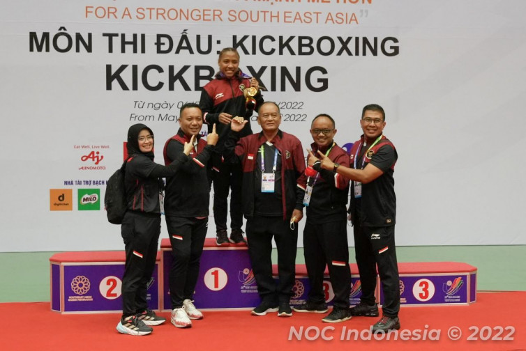 SEA Games 2021: Atlet Kickboxing Lampaui Target, CdM Indonesia Bangga