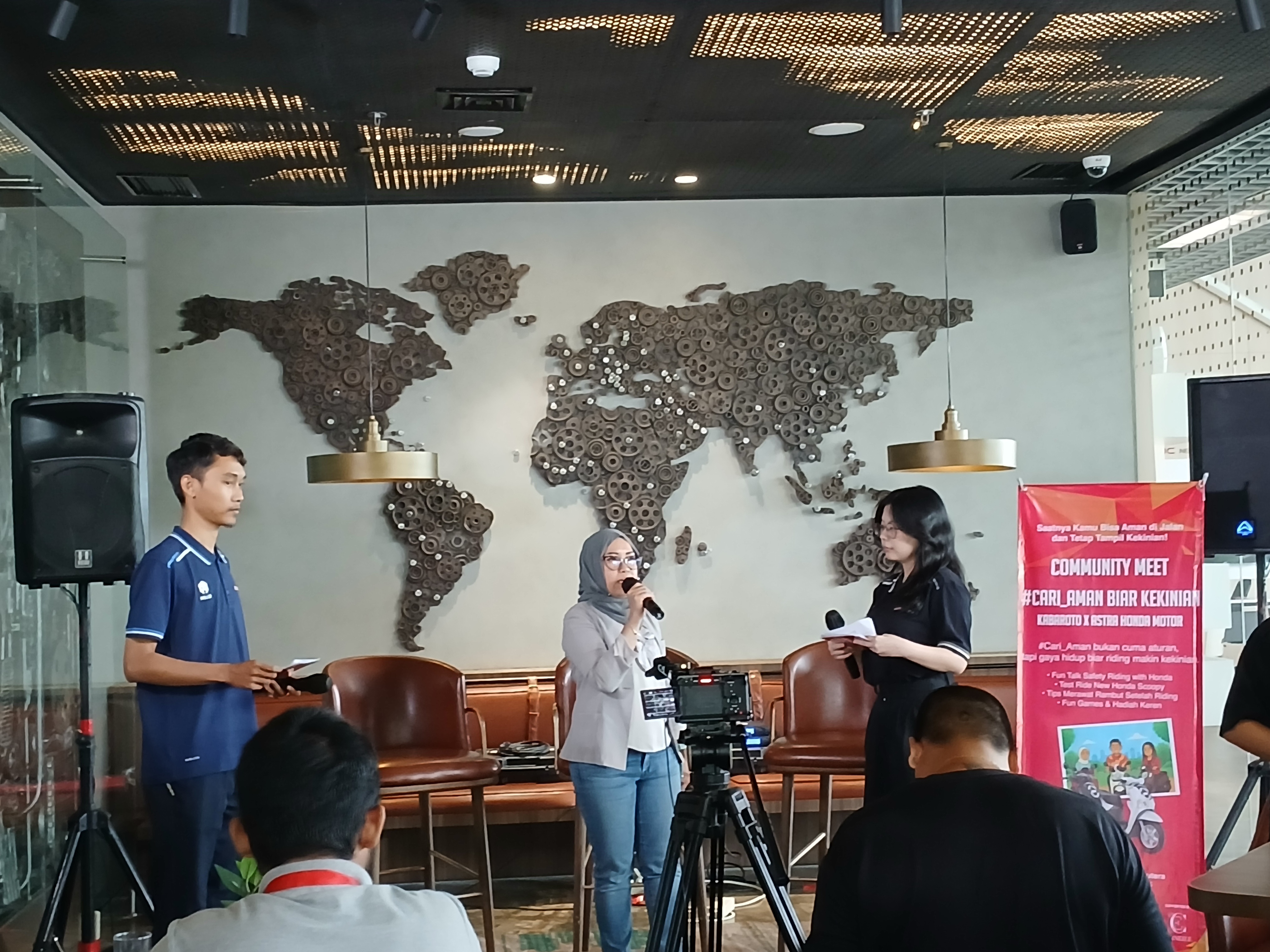 Community meet #Cari_Aman Biar Kekinian jadi bagian dari gaya hidup anak muda