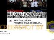 [HOAKS atau FAKTA]: Wakil Ganjar Mengundurkan Diri, Pimpin Deklarasi Dukung Anies