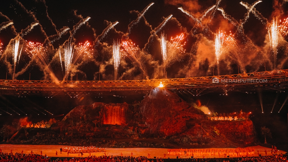FOTO: Spektakuler, Opening Ceremony Asian Games 2018 Pukau Penonton