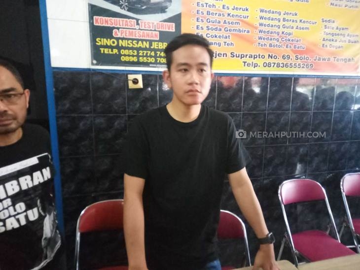  Bakal cawali dari PDIP Solo Gibran Rakabuming Raka. (MP/Ismail)