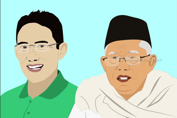 Antara Busana, Gaya dan Dunia Maya Ma’ruf Amin dan Sandiaga