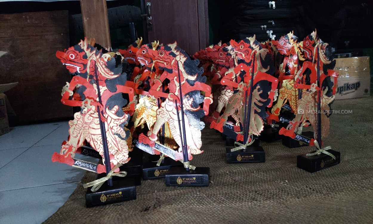 Wayang Kulit Rajamala jadi Souvenir Peserta ASEAN Para Games 2022