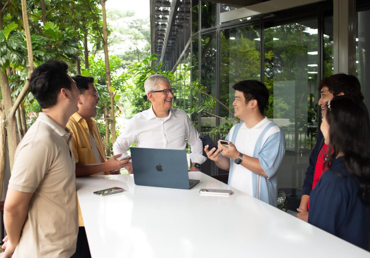 CEO Apple Kunjungi Apple Developer Academy di BSD City