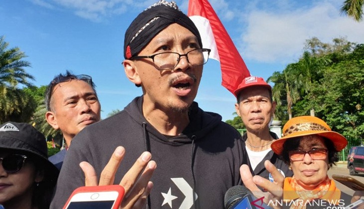 Abu Janda. ANTARA/Livia Kristianti