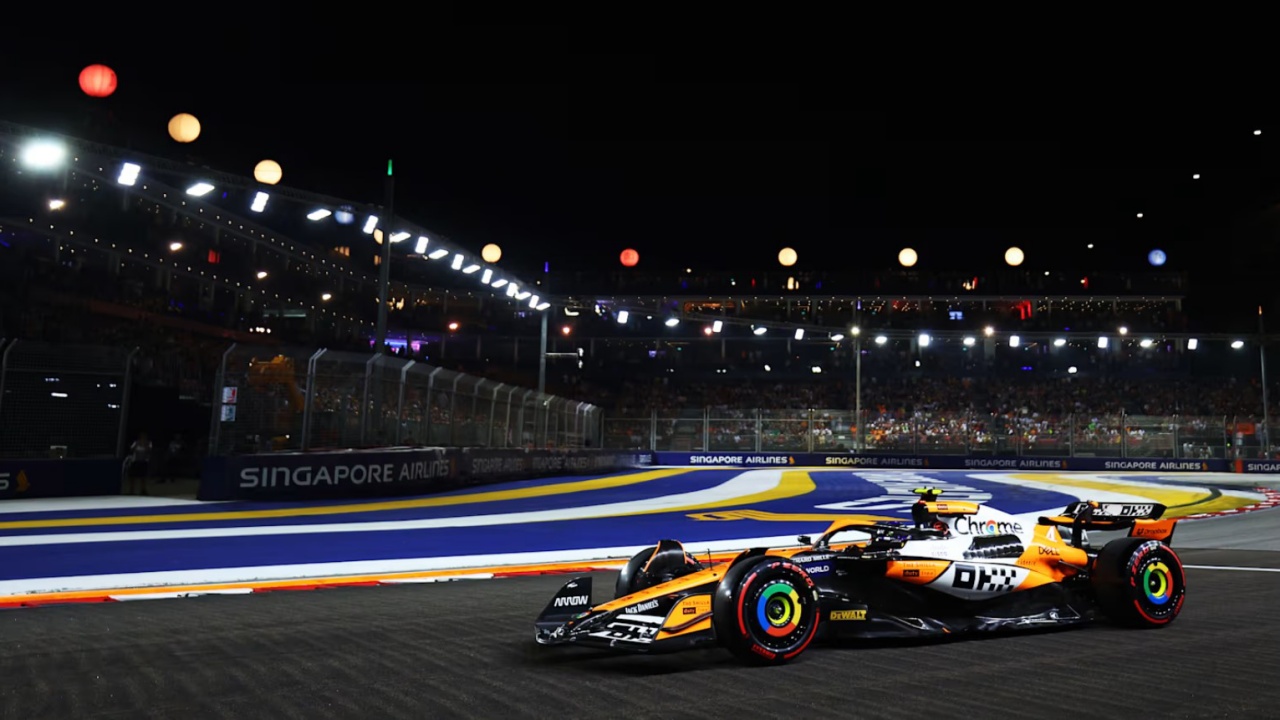 Hasil F1 GP Singapura 2024: Norris Menang, Verstappen Amankan Podium Kedua