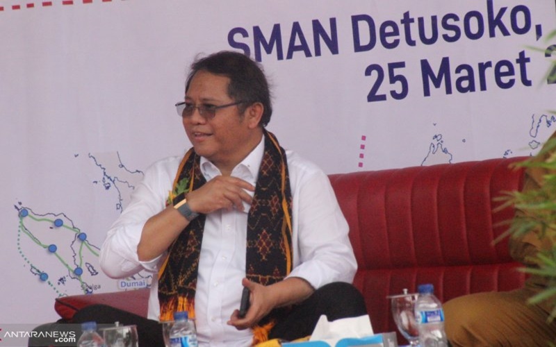 Menkominfo Rudiantara berpesan agar Lebaran tidak bikin dosa