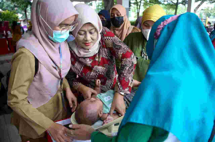 777 Bayi di Cilincing Rawan Menderita Stunting