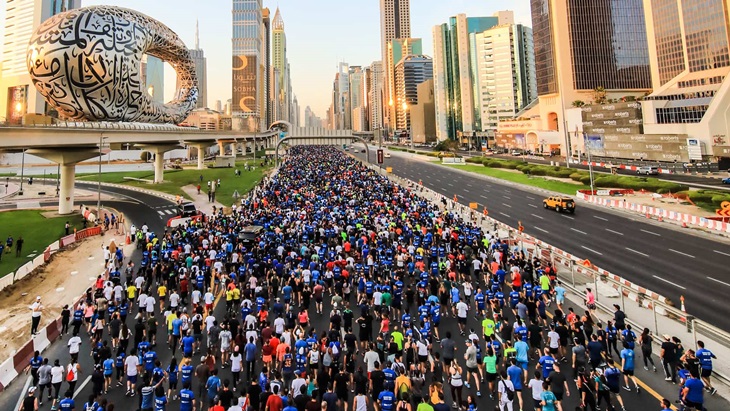 70.000 Orang Berpartisipasi Dalam Dubai Fitness Challange