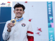 Veddriq Dedikasi Medali Emas Pertama Olimpiade Paris Kado HUT ke-79 RI
