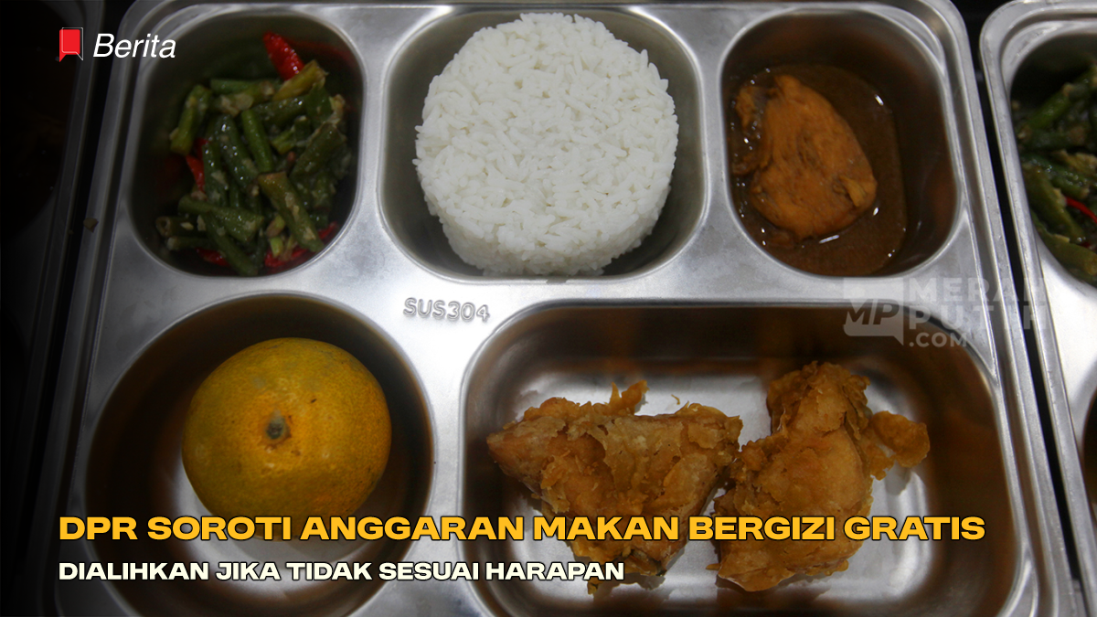 DPR Soroti Anggaran Makan Bergizi Gratis, Dialihkan Jika Tidak Sesuai Harapan