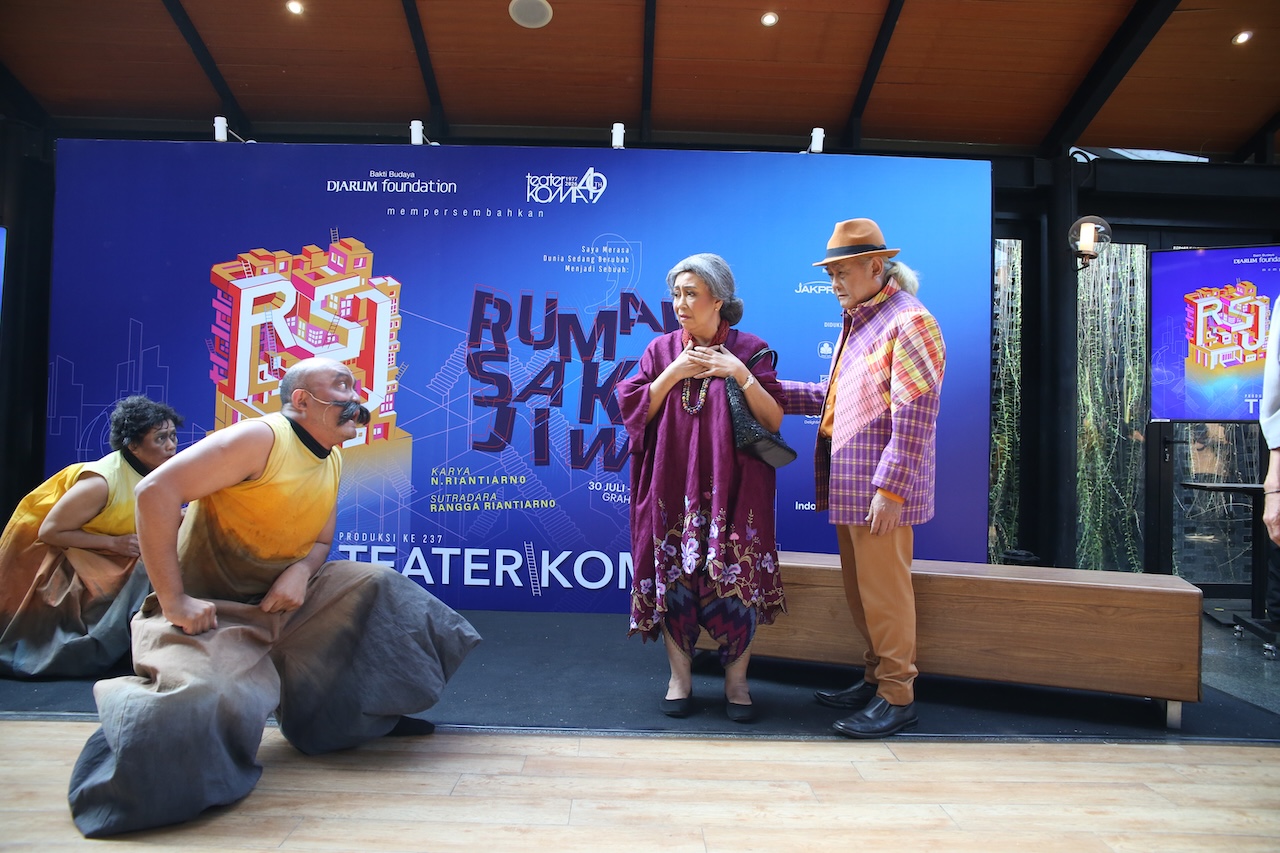 Akhiri Penantian 35 Tahun, Teater Koma Hidupkan Kembali Lakon 'Rumah Sakit Jiwa'