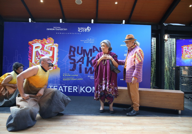Akhiri Penantian 35 Tahun, Teater Koma Hidupkan Kembali Lakon 'Rumah Sakit Jiwa'