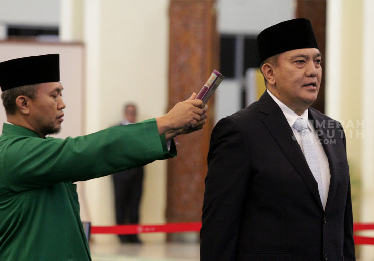 Irjen Pol Mohammad Iqbal Resmi Dilantik Menjadi Sekjen DPD RI
