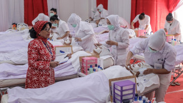 Warga Binaan Lapas Perempuan Mengikuti Uji Kompetensi Kecantikan Kulit