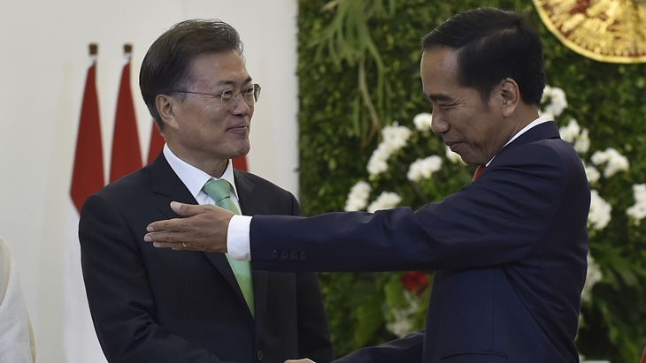 jokowi presiden korsel