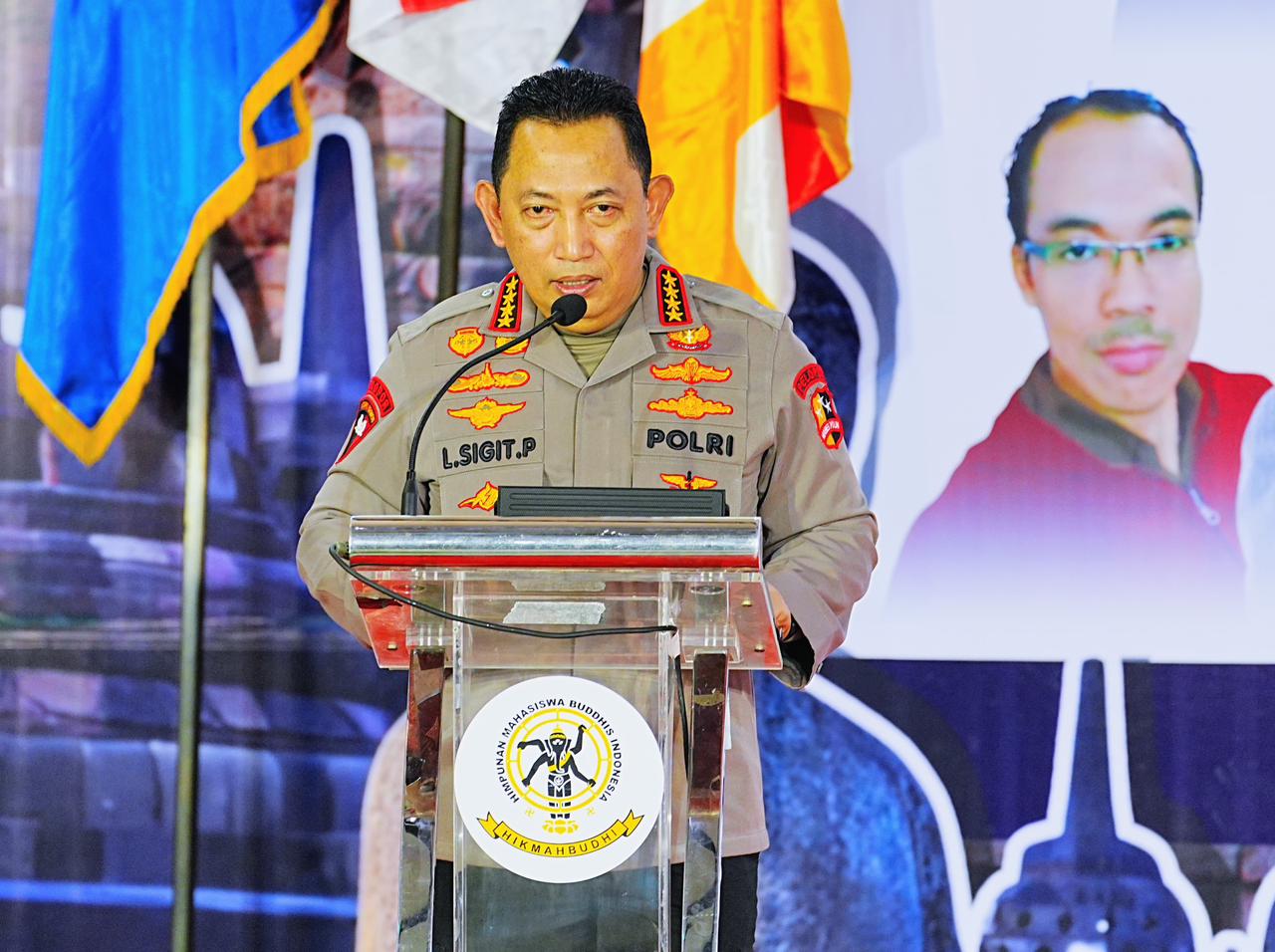 Temui Mahasiswa, Kapolri Ajak Sukseskan Berbagai Program Presiden Prabowo