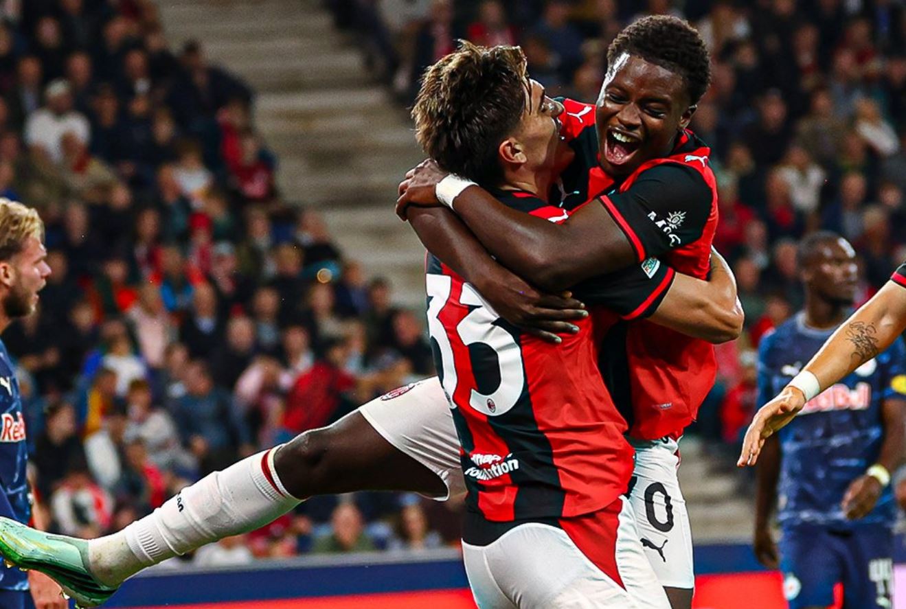 Pesta Gol AC Milan di RB Salzburg, Alphadjo Cisse Pecahkan Rekor Italia di Eropa!