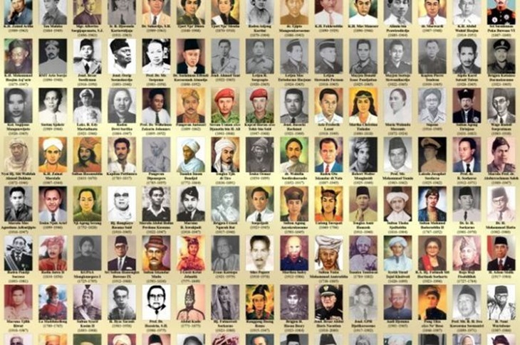 Foto-foto Pahlawan Nasional. (Foto/Google)