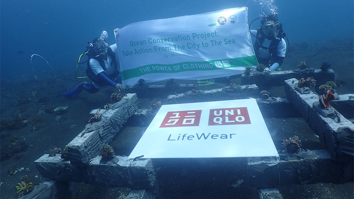 UNIQLO Ajak Masyarakat dan Komunitas di Bali untuk Lindungi Laut