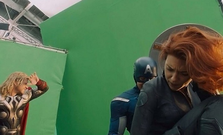 Kumpulan Foto Pembuatan Film Sebelum dan Sesudah Menggunakan CGI