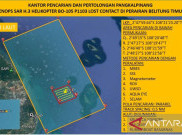 2 Jenazah Kru Helikopter yang Jatuh di Perairan Belitung Diterbangkan ke Pondok Cabe Pagi Ini