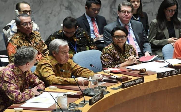  Menlu Retno Akan Pimpin Sidang Dewan Keamanan PBB Bahas Situasi Timur Tengah