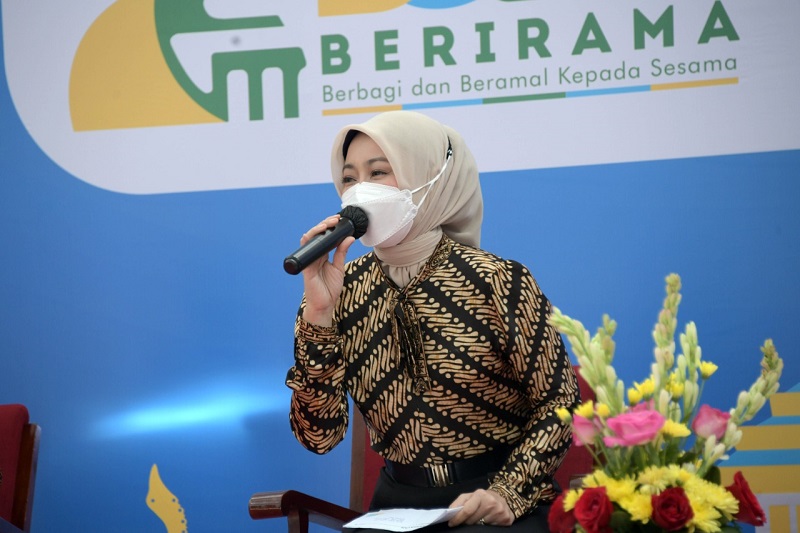Ketua Umum Jabar Bergerak Atalia Praratya Ridwan Kamil. (Foto: Pemprov Jabar)