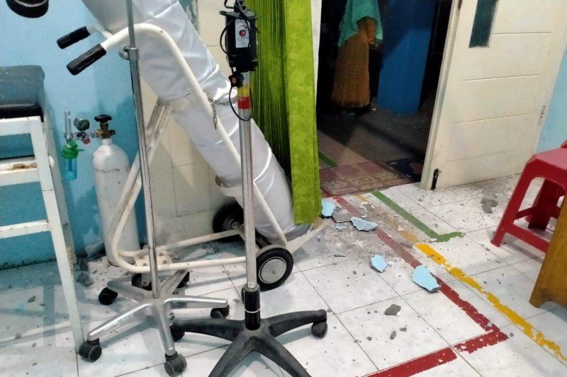 Gempa Magnitudo 6,2 Rusak Satu Puskesmas di Blitar