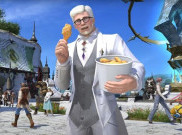Colonel Sanders Jadi Black Mage di Tokyo Game Show 2023