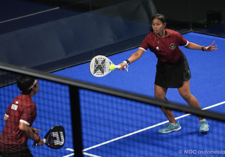 Asian Games Cup 2026: Ganda Putri Indonesia Fitriani/Fadona Melaju ke Babak Final Padel 
