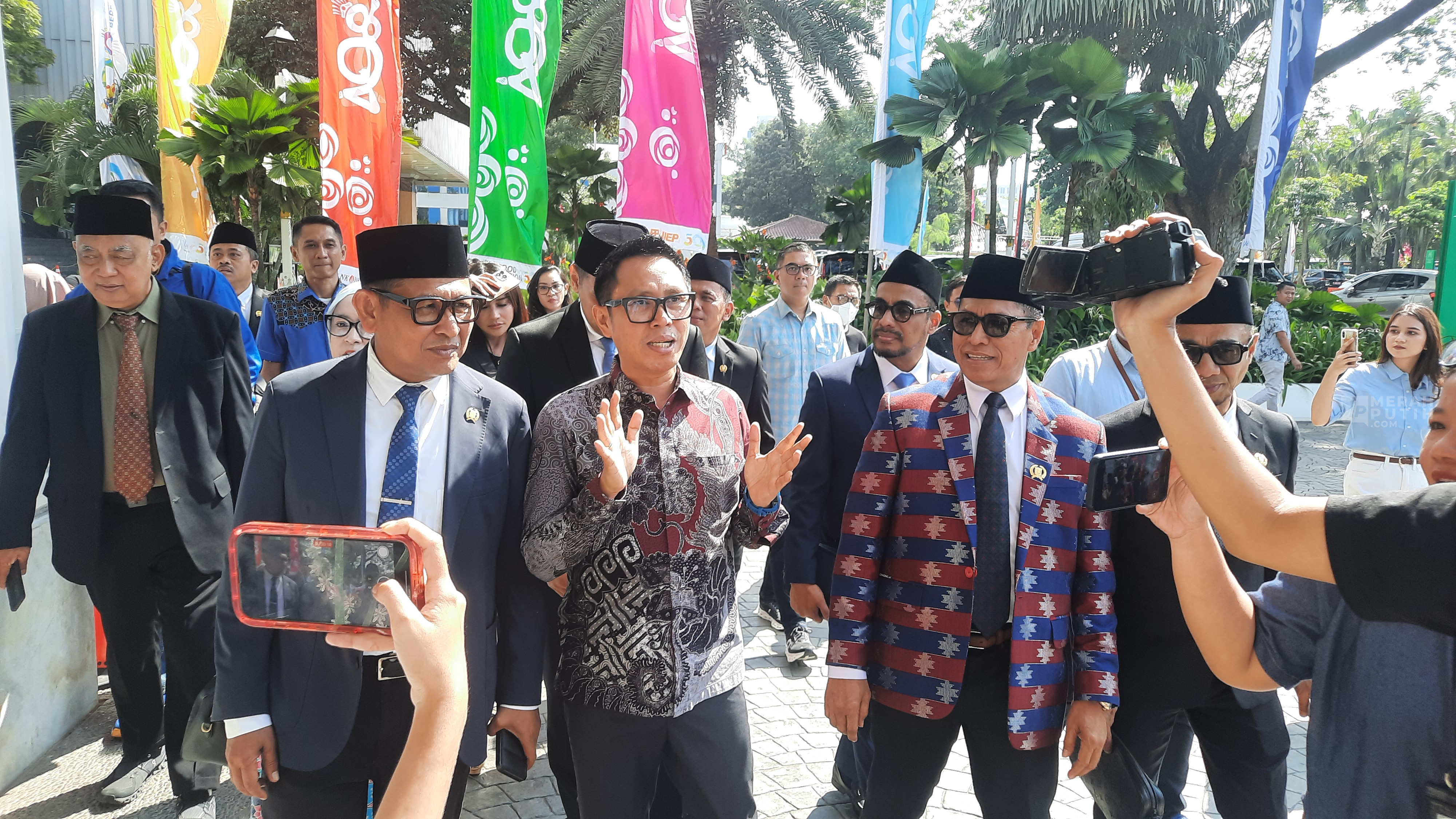 Giliran Sekjen PAN Eko Patrio Temui Gubernur Pramono Anung Setelah Kaesang