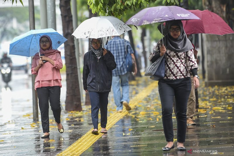 Catat! Hari Ini Jakarta Berpotensi Hujan Angin Kencang 