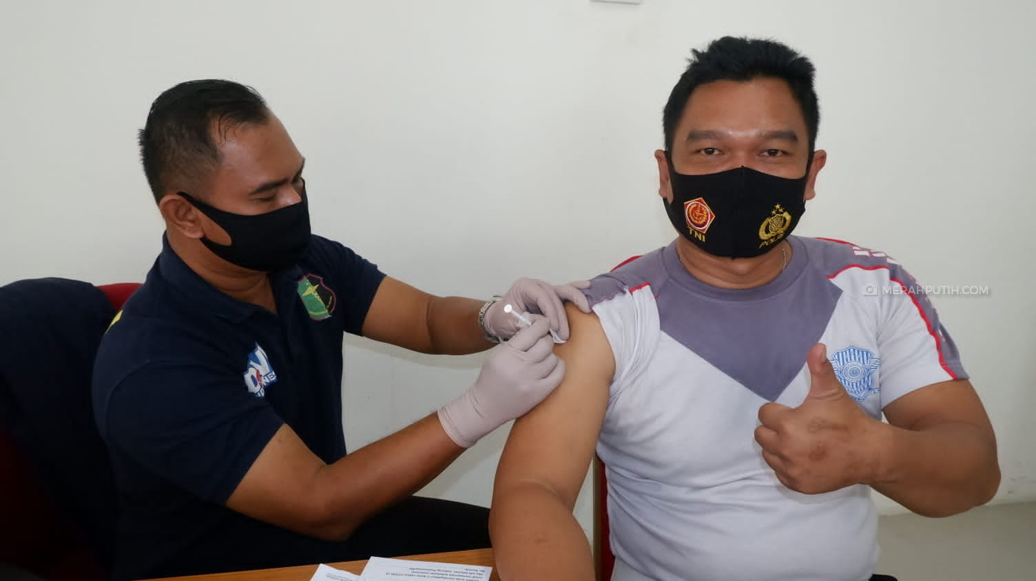 1.700 Anggota Polres Jakarta Pusat Jalani Vaksin Tahap Dua