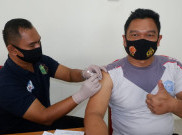 1.700 Anggota Polres Jakarta Pusat Jalani Vaksin Tahap Dua