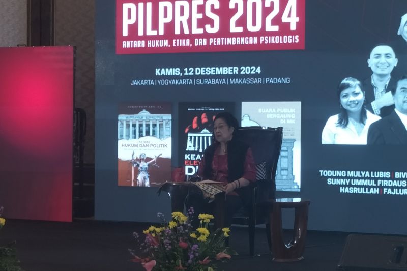 Cerita Mau Pensiun Ketum, Megawati Pidato dari Bercanda Sampai Menangis