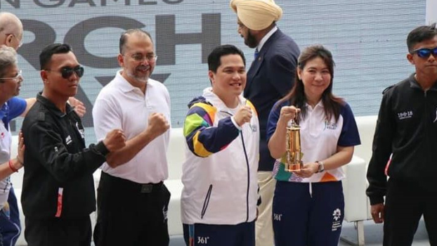Api Abadi Asian Games 2018 Tertahan di Bandara India
