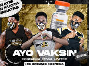Dewa United Buka Sentra Vaksinasi Gratis, Begini Cara Daftarnya