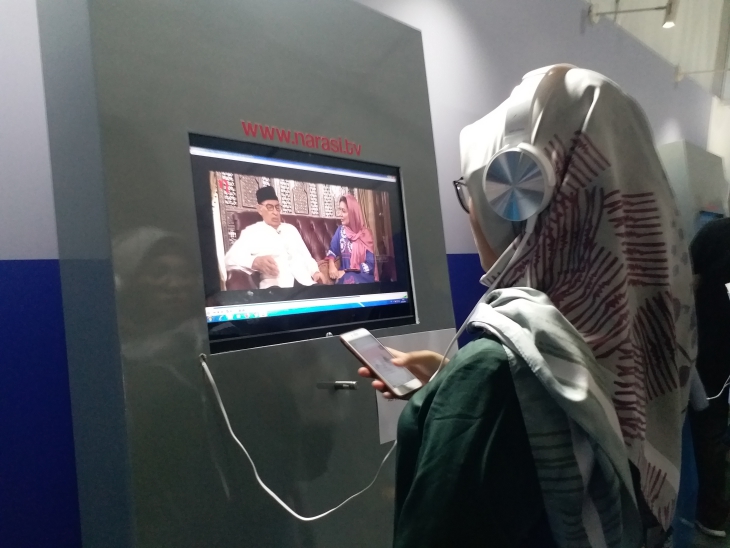 Salah satu program Narasi TV (MP/Iftinavia Pradinantia)