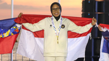 SEA Games 2025 Thailand: Dea Salsabila Putri Raih Medali Emas Nomor Triathle Individual 