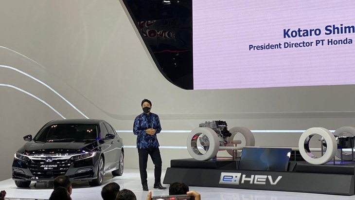 Meriahkan GIIAS 2022, Honda Siap Buka Masa Depan Elektrifikasi Kendaraan