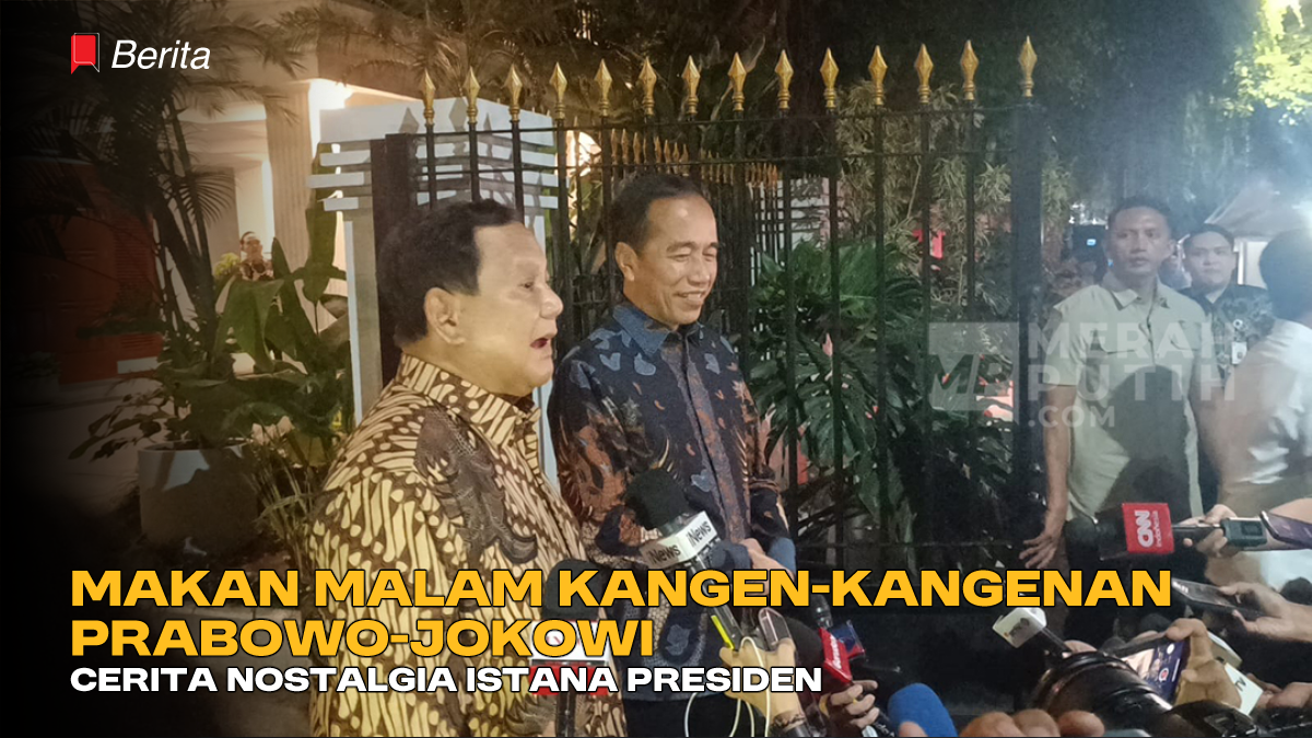 Makan Malam Kangen-kangenan Prabowo-Jokowi, Cerita Nostalgia Istana Presiden