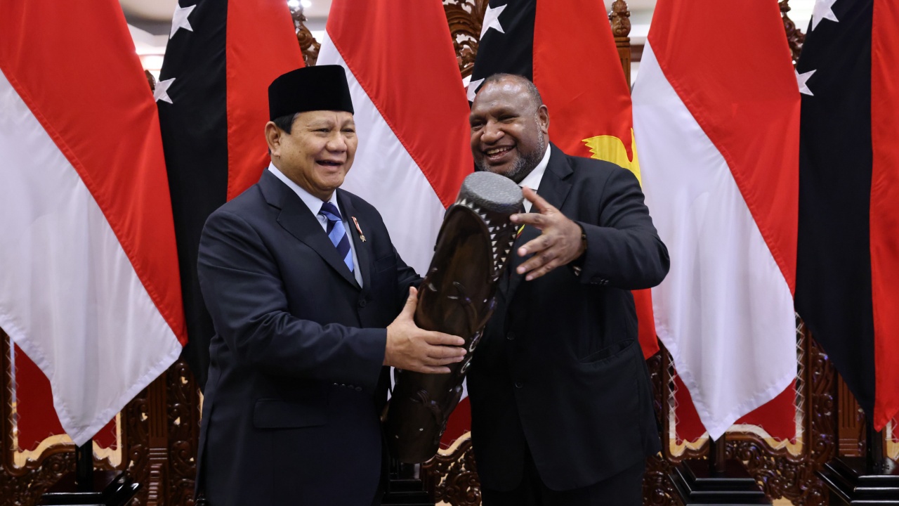 Prabowo Terima Kunjungan PM Papua Nugini, Bahas Kerja Sama Pertahanan di Perbatasan