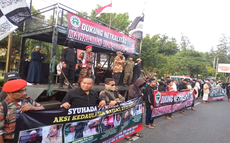 Aksi ormas Islam di Solo