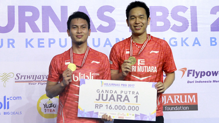Ahsan/Hendra raih juara di Kejuaraan Dunia Bulu Tangkis 2019 Basel