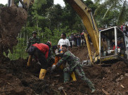 Longsor di Kampung Cicewol, 4 Jadwal KA Pangrango Dibatalkan