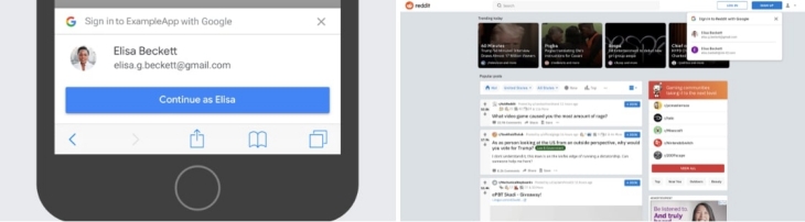 Google Rilis Fitur ‘One Tap’ untuk Permudah Proses Login