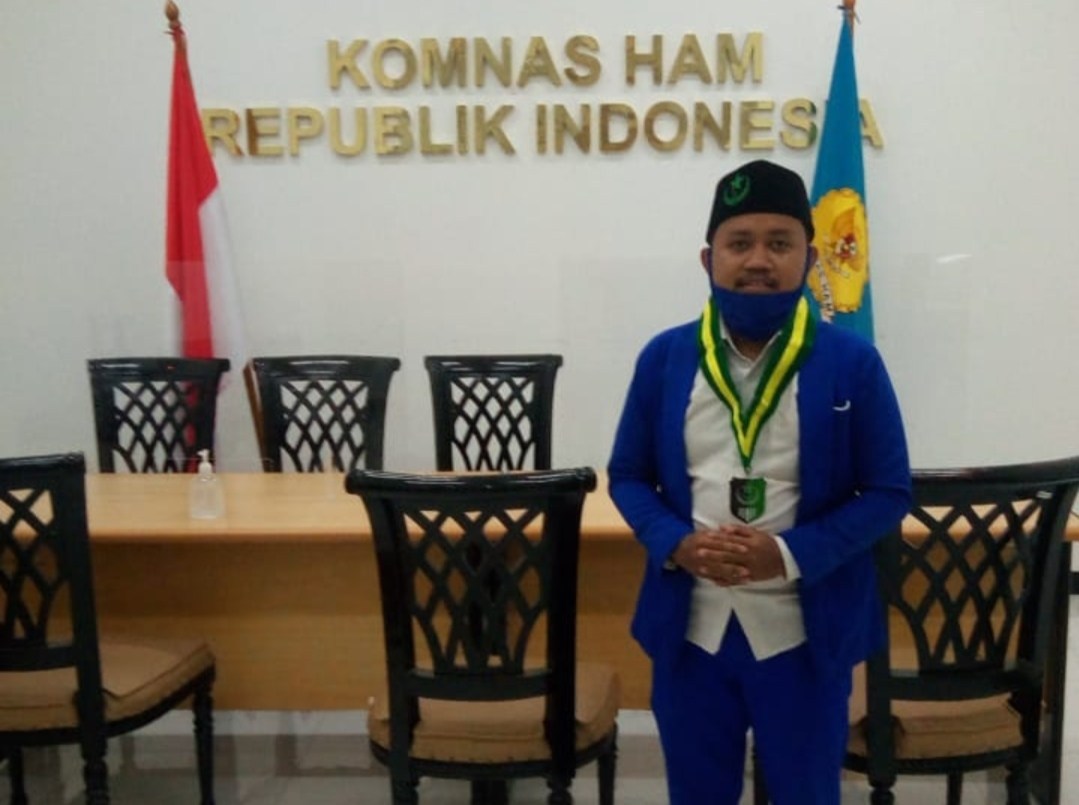 Direktur Lembaga Bantuan Hukum Serikat Mahasiswa Muslimin Indonesia Gurun Arisastra