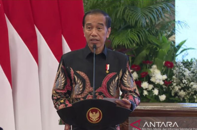 Jokowi Imbau Paslon Capres-Cawapres Kampanye dengan Senyum dan Gembira