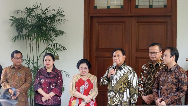 Megawati dan Prabowo. (Antaranews)